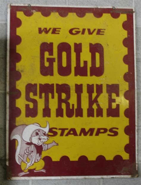  gold strike 10 stamp